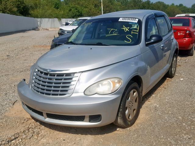 3A4FY48BX7T554010 - 2007 CHRYSLER PT CRUISER SILVER photo 2