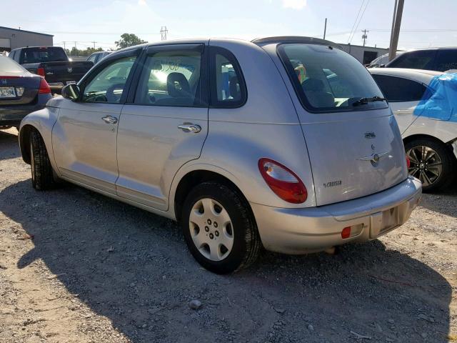 3A4FY48BX7T554010 - 2007 CHRYSLER PT CRUISER SILVER photo 3