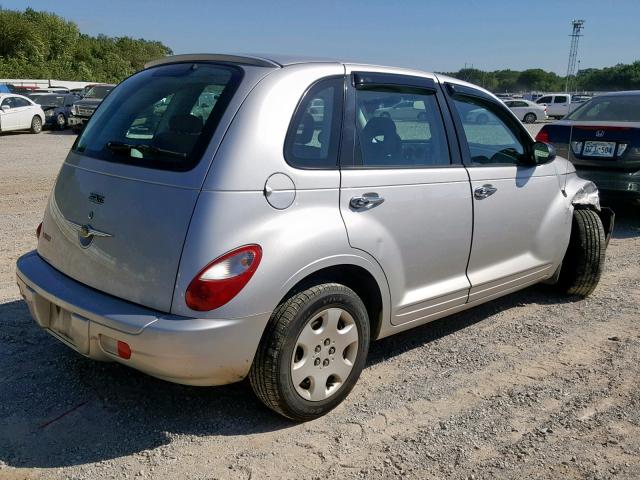 3A4FY48BX7T554010 - 2007 CHRYSLER PT CRUISER SILVER photo 4