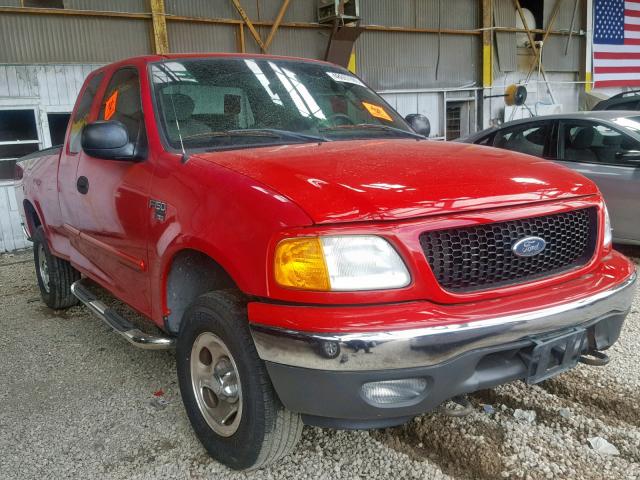 2FTRX18W14CA00766 - 2004 FORD F-150 HERI RED photo 1