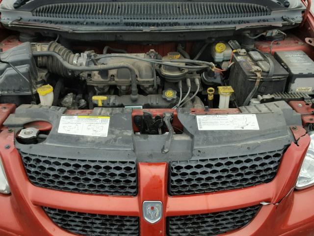 1D4GP25363B207626 - 2003 DODGE CARAVAN SE RED photo 7