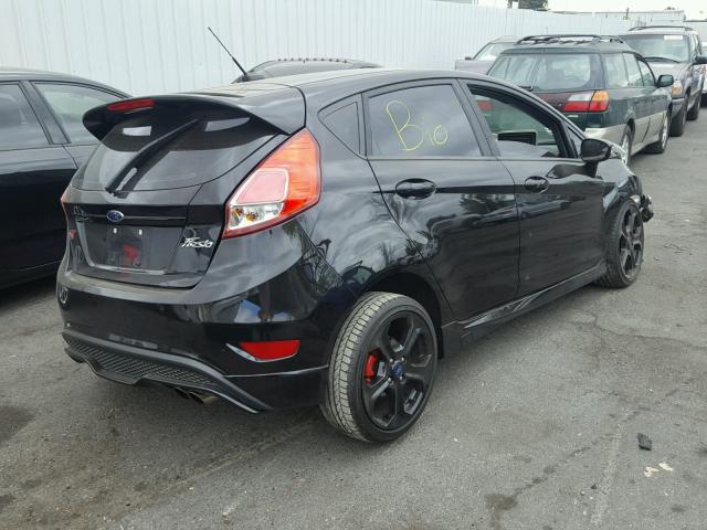 3FADP4GX8HM104693 - 2017 FORD FIESTA ST BLACK photo 4