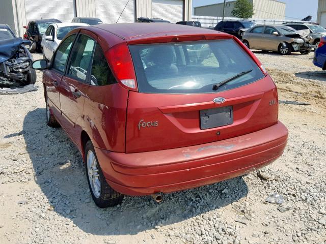 3FAFP37323R115555 - 2003 FORD FOCUS ZX5 RED photo 3