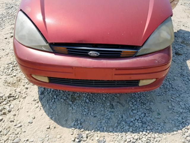 3FAFP37323R115555 - 2003 FORD FOCUS ZX5 RED photo 7