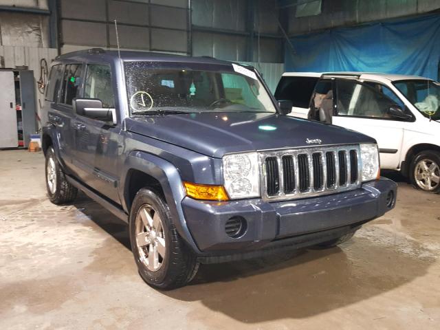1J8HG48K87C654547 - 2007 JEEP COMMANDER Mavi foto 1