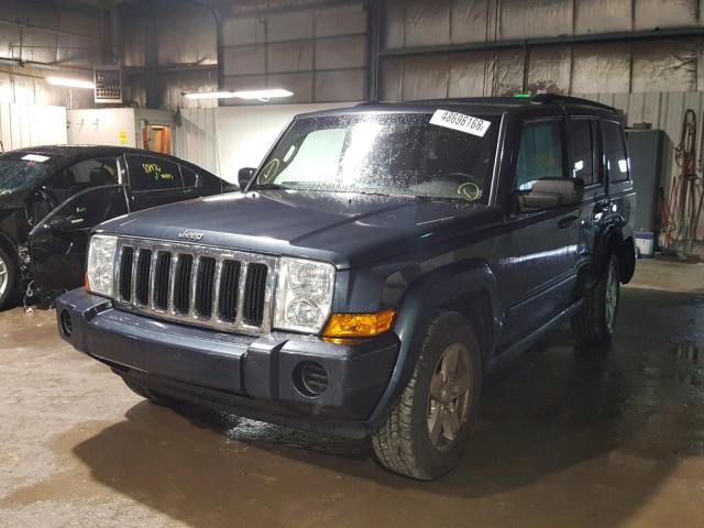 1J8HG48K87C654547 - 2007 JEEP COMMANDER Mavi foto 2