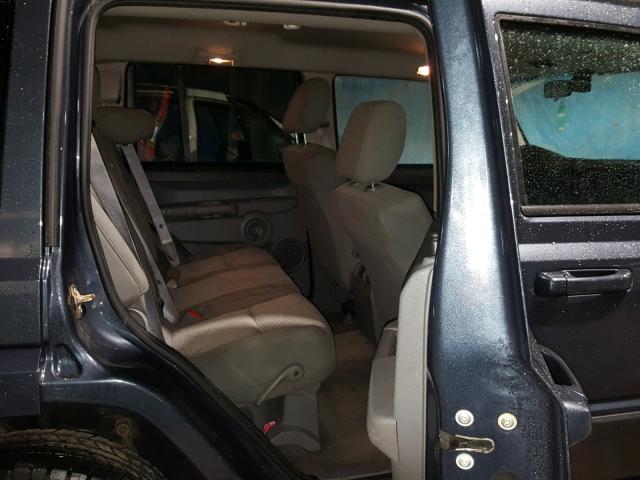1J8HG48K87C654547 - 2007 JEEP COMMANDER Mavi foto 6