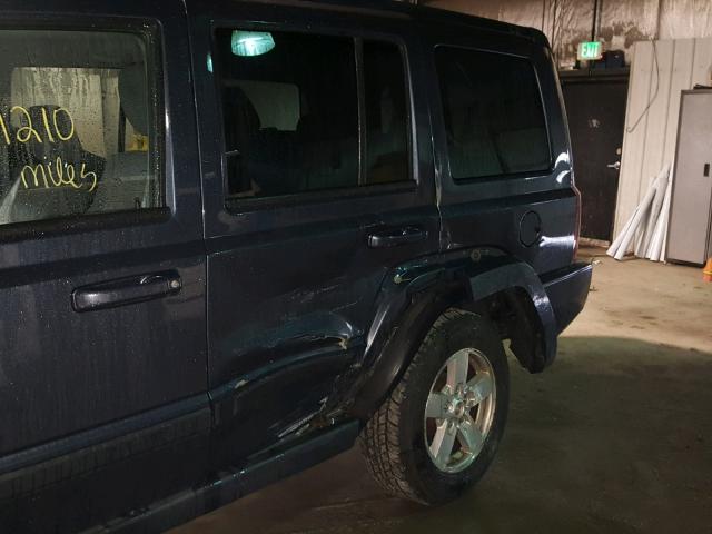 1J8HG48K87C654547 - 2007 JEEP COMMANDER Mavi foto 9