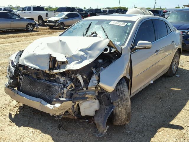 1G11C5SL3EF121425 - 2014 CHEVROLET MALIBU 1LT SILVER photo 2