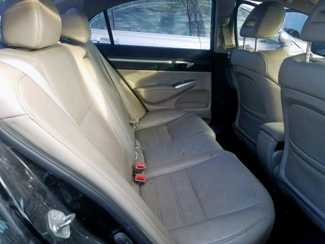 2HHFD5F77AH201999 - 2010 ACURA CSX TECHNO BLACK photo 6