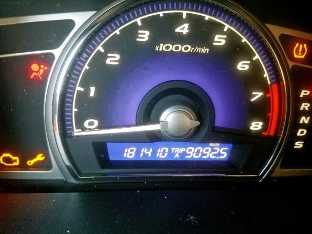 2HHFD5F77AH201999 - 2010 ACURA CSX TECHNO BLACK photo 8