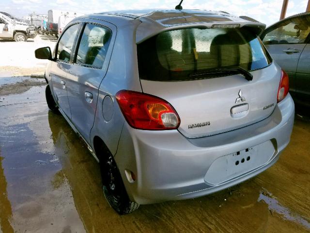 ML32A3HJ3FH041465 - 2015 MITSUBISHI MIRAGE DE SILVER photo 3