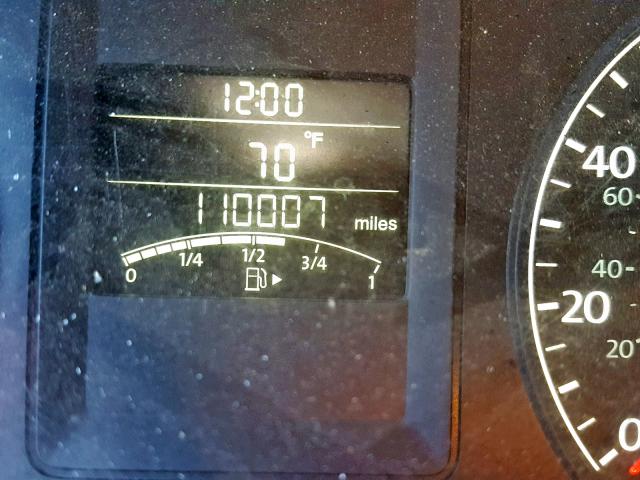 3VW1K7AJ8CM379567 - 2012 VOLKSWAGEN JETTA BASE SILVER photo 8