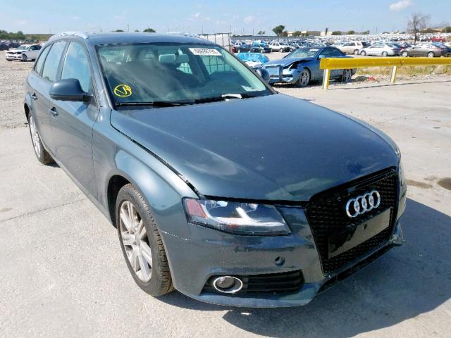 WAUVF78K49A219261 - 2009 AUDI A4 2.0T AV GRAY photo 1