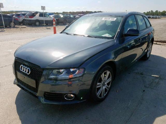 WAUVF78K49A219261 - 2009 AUDI A4 2.0T AV GRAY photo 2