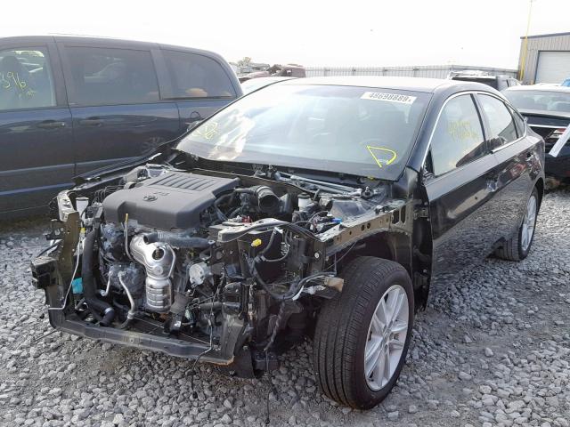 4T1BK1EB6FU186773 - 2015 TOYOTA AVALON XLE BLACK photo 2