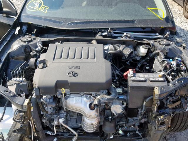 4T1BK1EB6FU186773 - 2015 TOYOTA AVALON XLE BLACK photo 7