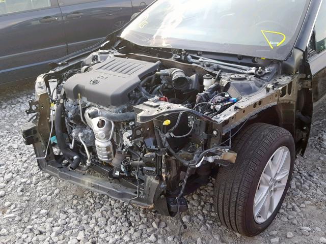 4T1BK1EB6FU186773 - 2015 TOYOTA AVALON XLE BLACK photo 9