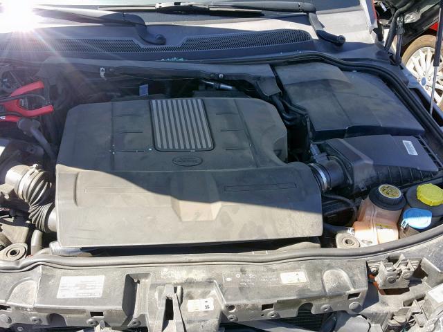 SALAK2V6XFA748712 - 2015 LAND ROVER LR4 HSE LU GRAY photo 7