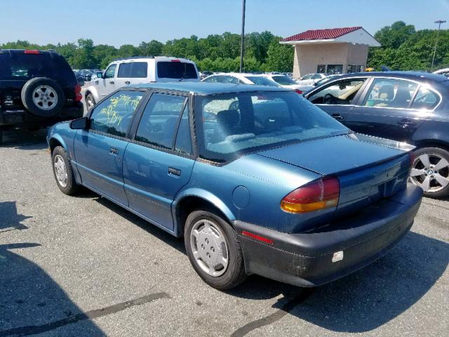 1G8ZG5594RZ124427 - 1994 SATURN SL1 BLUE photo 3