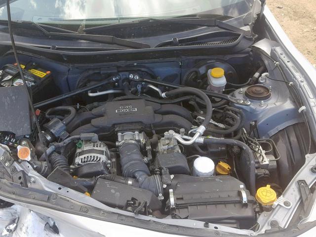 JF1ZNAA1XE8706543 - 2014 TOYOTA SCION FR-S SILVER photo 7