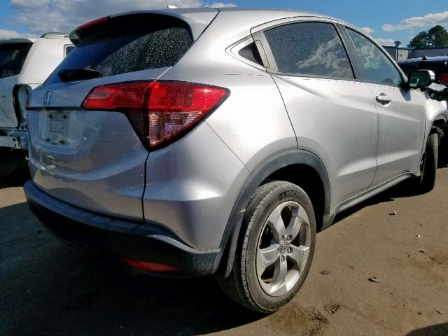 3CZRU5H51GM732244 - 2016 HONDA HR-V EX SILVER photo 4