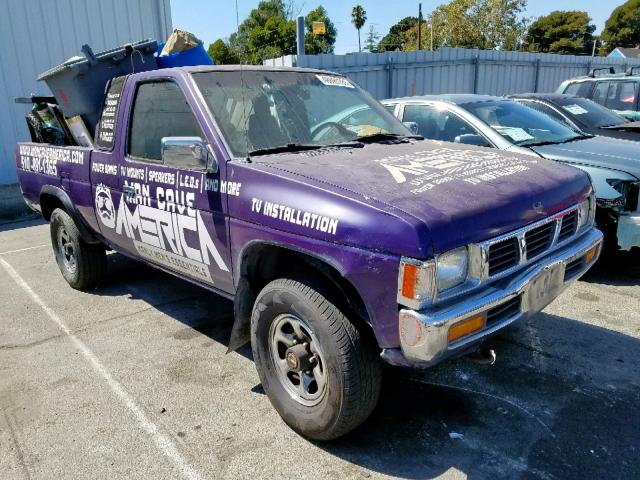 1N6HD16Y3SC311401 - 1995 NISSAN TRUCK KING PURPLE photo 1