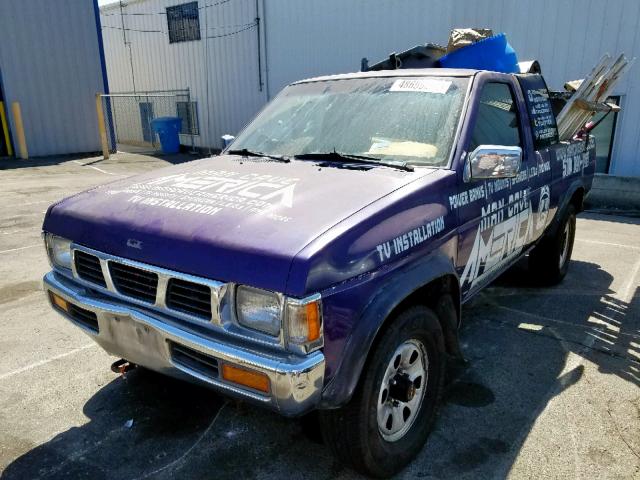 1N6HD16Y3SC311401 - 1995 NISSAN TRUCK KING PURPLE photo 2