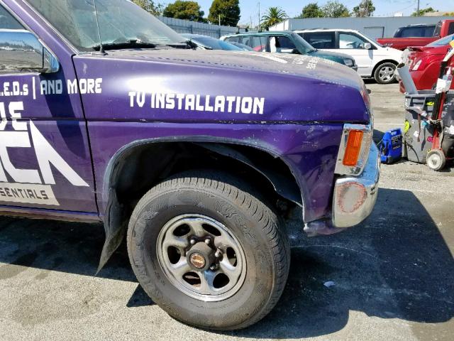 1N6HD16Y3SC311401 - 1995 NISSAN TRUCK KING PURPLE photo 9