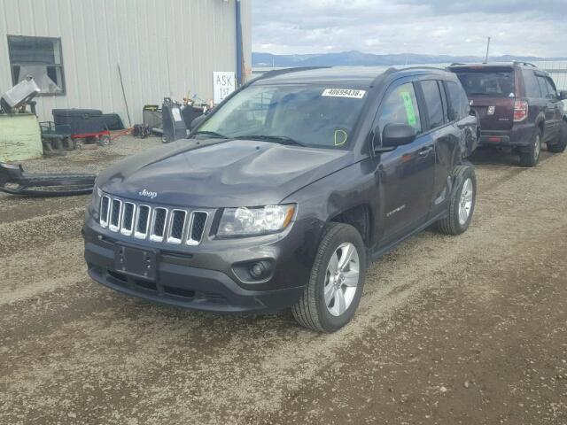 1C4NJDBB3GD662361 - 2016 JEEP COMPASS SP GRAY photo 2