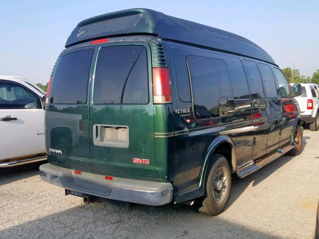 1GDGG29R811187941 - 2001 GMC SAVANA2500 GREEN photo 4