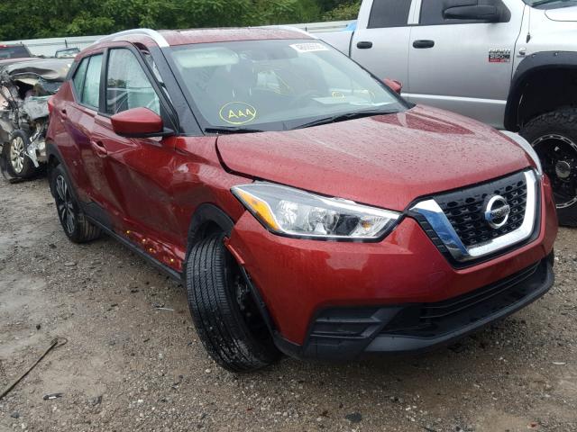 3N1CP5CU6JL506783 - 2018 NISSAN KICKS S RED photo 1