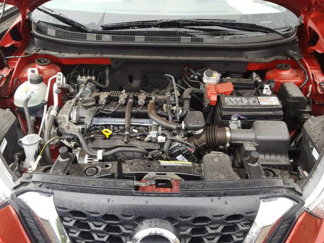 3N1CP5CU6JL506783 - 2018 NISSAN KICKS S RED photo 7