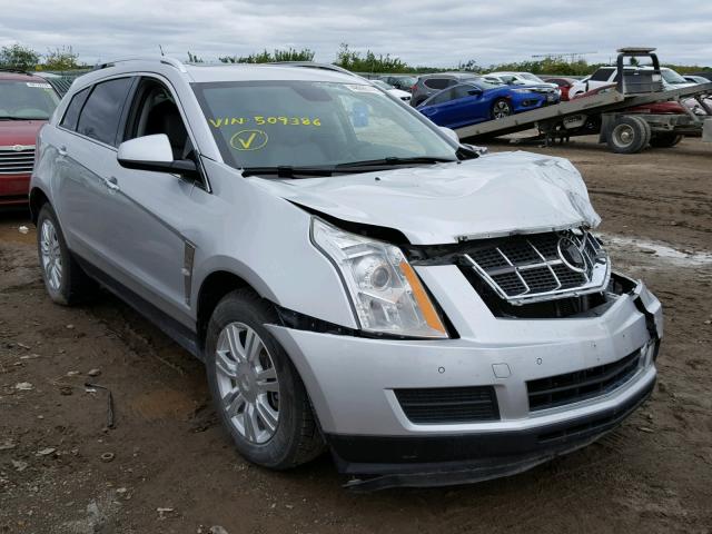 3GYFNDEY6BS509386 - 2011 CADILLAC SRX LUXURY SILVER photo 1