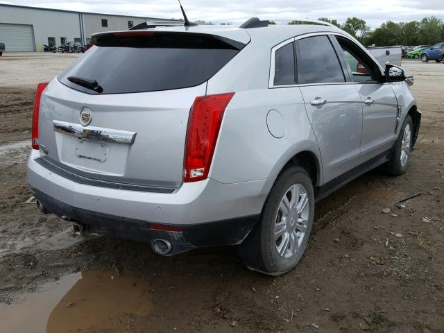 3GYFNDEY6BS509386 - 2011 CADILLAC SRX LUXURY SILVER photo 4