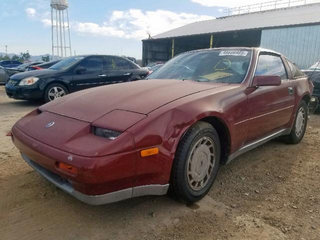 JN1HZ14S5JX272923 - 1988 NISSAN 300ZX RED photo 2