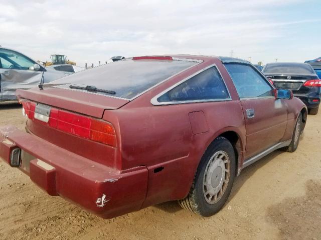 JN1HZ14S5JX272923 - 1988 NISSAN 300ZX RED photo 4