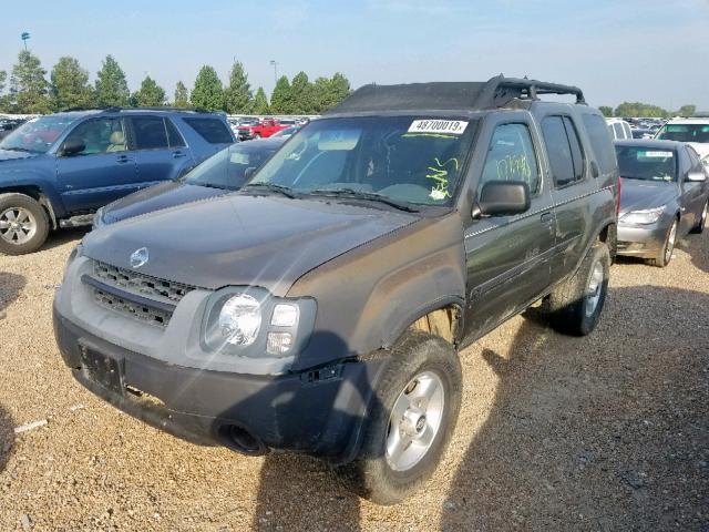 5N1ED28Y92C595315 - 2002 NISSAN XTERRA XE GREEN photo 2