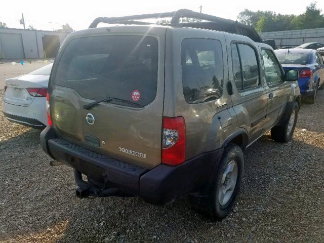 5N1ED28Y92C595315 - 2002 NISSAN XTERRA XE GREEN photo 4