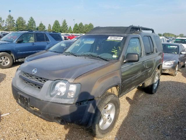 5N1ED28Y92C595315 - 2002 NISSAN XTERRA XE GREEN photo 9