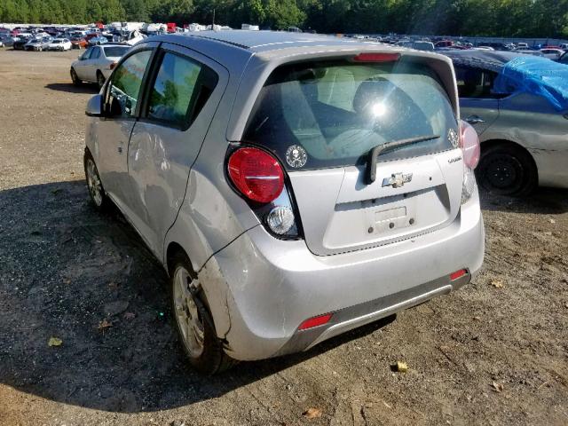 KL8CA6S91EC464602 - 2014 CHEVROLET SPARK LS WHITE photo 3