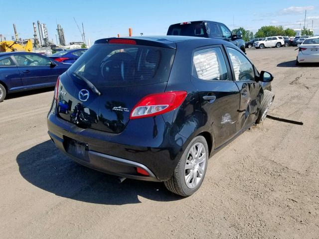 JM1DE1KY4E0185852 - 2014 MAZDA MAZDA2 SPO BLACK photo 4