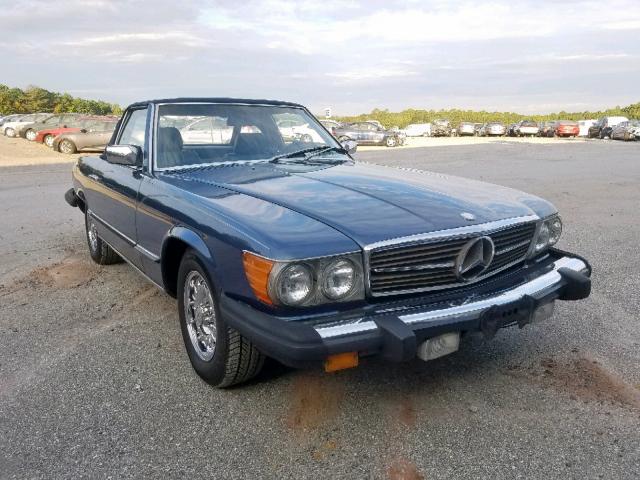 WDBBA45A0EA003835 - 1984 MERCEDES-BENZ 380 SL BLUE photo 1