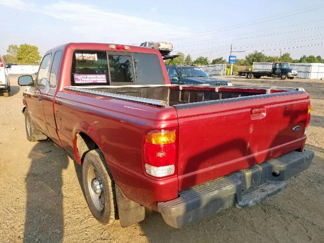 1FTYR14U2WPA84978 - 1998 FORD RANGER SUP RED photo 3