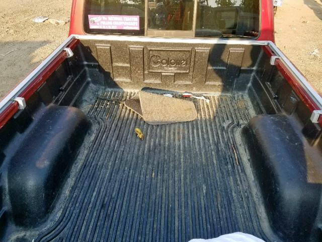 1FTYR14U2WPA84978 - 1998 FORD RANGER SUP RED photo 6