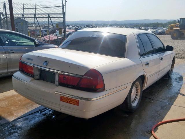 2MEFM75W9YX708599 - 2000 MERCURY GRAND MARQ WHITE photo 4