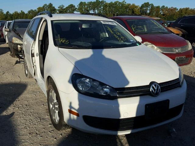 3VWML7AJ6CM714285 - 2012 VOLKSWAGEN JETTA TDI WHITE photo 1