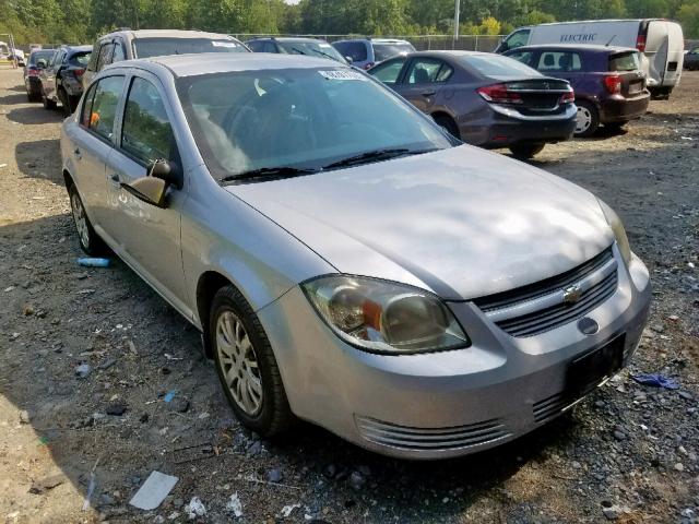 1G1AH5F59A7116988 - 2010 CHEVROLET COBALT SILVER photo 1