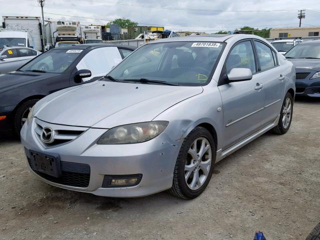 JM1BK324771653899 - 2007 MAZDA 3 S SILVER photo 2