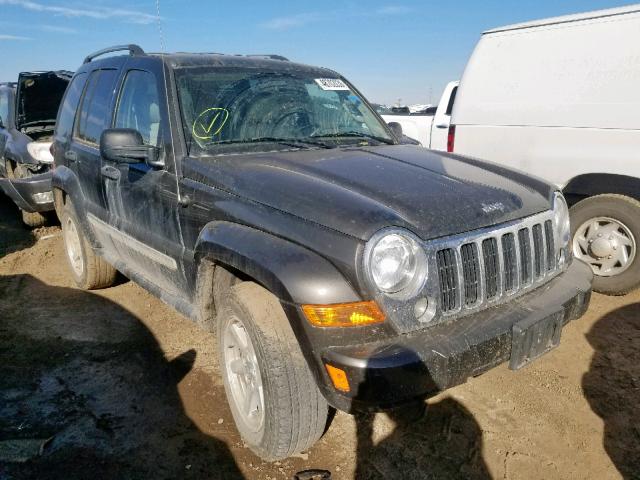 1J4GL58K35W507501 - 2005 JEEP LIBERTY LI BROWN photo 1